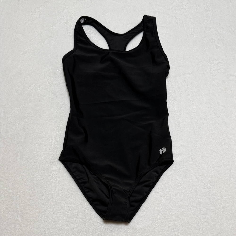 Hang Ten Kids Black One-Piece Swimsuit